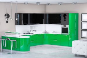 Кухня Аркобалено - Мебельная фабрика «Зеленый попугай»