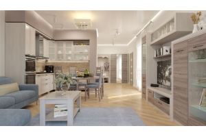 Кухня-гостиная Октава 2 - Мебельная фабрика «Памир»