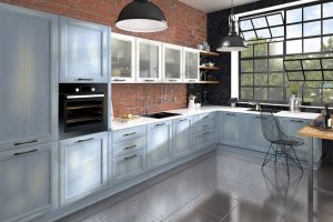 Кухня Милан Джинс - Мебельная фабрика «Зеленый попугай»