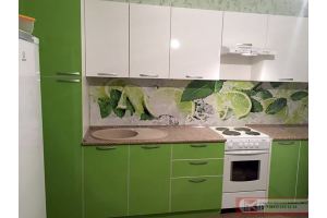 Кухня Модерн белая и зеленая - Мебельная фабрика «ГОСТ»
