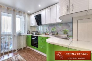 Кухня пластиковая Орион - Мебельная фабрика «Прима-сервис»