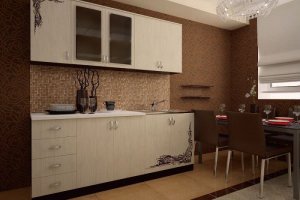 Кухня прямая Мечта-1 - Мебельная фабрика «ТФМ XXI»