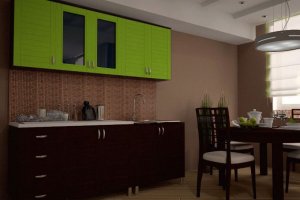 Кухня прямая Мечта-12 - Мебельная фабрика «ТФМ XXI»