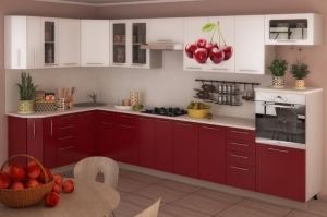 Кухня Red КИ 014 - Мебельная фабрика «АРГУС»