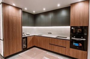 Кухня с комбинированными фасадами - Мебельная фабрика «NEXT мебель»