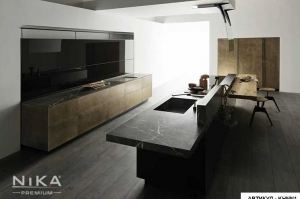 Кухня с островом Пикардия - Мебельная фабрика «NIKA premium»