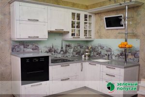 Кухня Техас МДФ ламинированный - Мебельная фабрика «Зеленый попугай»