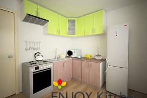 Кухня угловая Мирелла - Мебельная фабрика «ENJOY Kitchen»