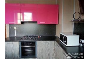 Кухня угловая розовая Майя 05 - Мебельная фабрика «ОЛИМП»