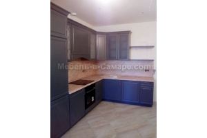 Кухня угловая синяя - Мебельная фабрика «Мебель СаЛе»