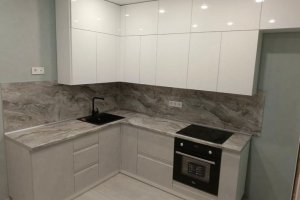 Кухня угловая светлая - Мебельная фабрика «МИКС»