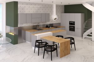 Кухня в классическом стиле Тесла - Мебельная фабрика «Кухни MIXX»