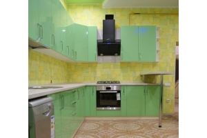 Кухня зеленый металик JAZZ - Мебельная фабрика «Вологодская мебельная фабрика»