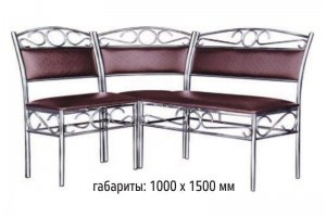 Кухонный диван Угловая скамья 7 - Мебельная фабрика «Магеллан Мебель»