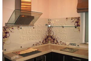 Кухонный фартук из стекла 2 - Оптовый поставщик комплектующих «Вега»