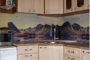 Кухонный фартук из стекла 38 - Оптовый поставщик комплектующих «Glass Master»