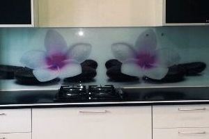 Кухонный фартук из стекла 5 - Оптовый поставщик комплектующих «Мир из стекла»