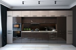 Кухонный гарнитур двухъярусный - Мебельная фабрика «SaEn»
