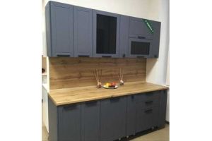 Кухонный гарнитур с фасадами с фрезеровкой - Мебельная фабрика «Рестайл»