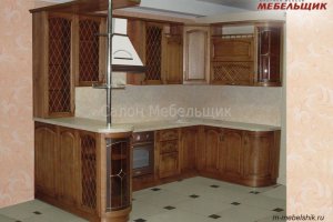 Кухонный гарнитур  из массива дуба - Мебельная фабрика «Мебельщик»