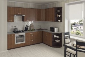 Кухонный гарнитур ЛДСП Николь 2 - Мебельная фабрика «IRIS»