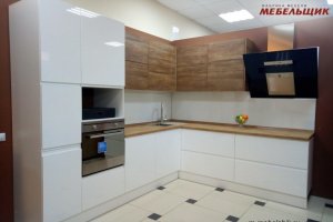 Кухонный гарнитур М1 cleaf и эмаль 19 - Мебельная фабрика «Мебельщик»
