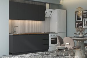Кухонный гарнитур Мальм 2.0 графит - Мебельная фабрика «ОРИНОКО»
