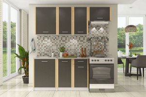 Кухонный гарнитур прямой Бланка - Мебельная фабрика «Столлайн»