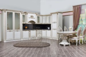 Кухонный гарнитур угловой Венеция - Мебельная фабрика «Fortuna Home»