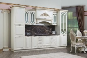 Кухонный гарнитур прямой Версаль - Мебельная фабрика «Fortuna Home»