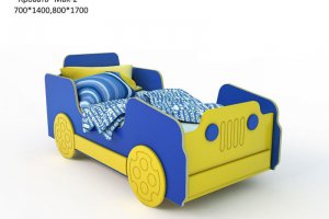 Детская кровать-машинка МАК 2 - Мебельная фабрика «Крокус»