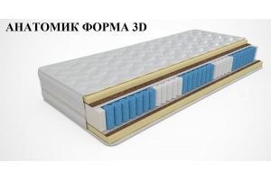 Матрас Анатомик форма 3D - Мебельная фабрика «Корпорация сна»