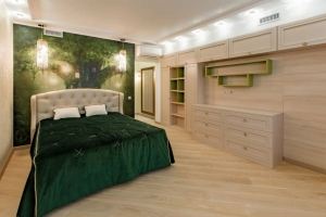 Спальня с мягкой кроватью - Мебельная фабрика «Полка»