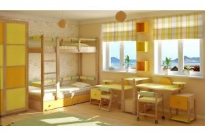 Мебель для детской Листок - Мебельная фабрика «Полка»