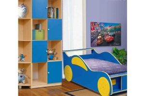 Мебель для детской с кроваткой-машинкой - Мебельная фабрика «Юнона»