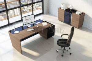 Мебель для кабинета Тревикс - Мебельная фабрика «СОФТФОРМ»