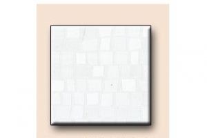 Мебельный фасад для кухни МДФ 4 категории кубики белые глянец - Оптовый поставщик комплектующих «KODMI-мебель»