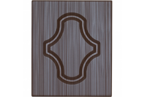 Мебельный фасад Штрокс шоколадный - Оптовый поставщик комплектующих «ЗлатФасад»