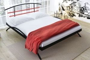 Металлическая кровать Tenshi - Мебельная фабрика «Alitte»