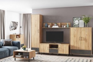 Модульная гостиная Лофт 3 - Мебельная фабрика «Ваша мебель»