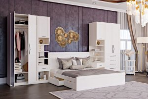 Модульная спальня МДФ Солана - Мебельная фабрика «Антей»
