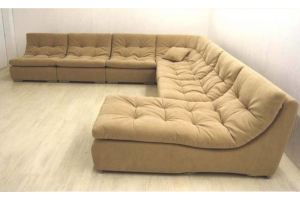 Модульный диван бежевый - Мебельная фабрика «SILVER»