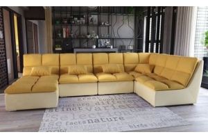 Модульный диван Ривьера П-образный - Мебельная фабрика «DiHall»