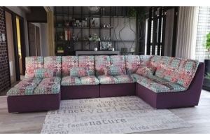 Модульный диван Ривьера П-образный - Мебельная фабрика «DiHall»