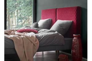 Мягкая кровать CUBE Мэри - Мебельная фабрика «Арново»