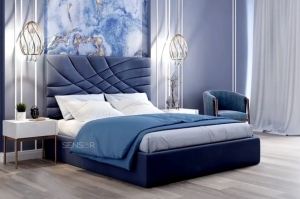 Мягкая кровать Глэм - Мебельная фабрика «Sensor Sleep»