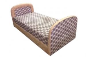 Мягкая кровать с двумя спинками - Мебельная фабрика «Диваны от Ани и Вани»