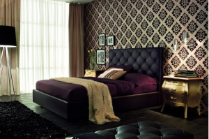 Мягкая кровать с капитоне - Мебельная фабрика «Мастерская Мебели БАРОККО»