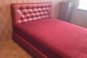 Мягкая кровать со стразами - Мебельная фабрика «Диваны от Ани и Вани»