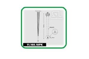 Ножка для стола, конусная 11.160.18PK - Оптовый поставщик комплектующих «СЛ Дон»
